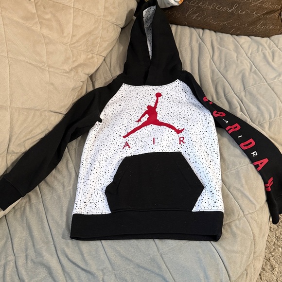 Jordan Black and White Speckled Apparel Set - Picture 2 of 5